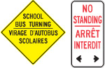 Different signs